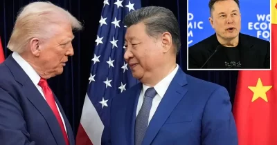 Elon Musk joins Trump in China for high-stakes meeting with Xi