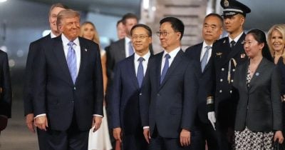 Trump leads delegation of 17 executives to Beijing for trade talks