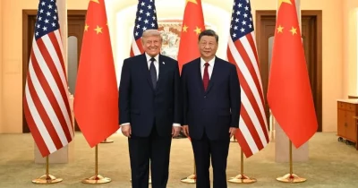 US president departs for China for first state visit since 2017