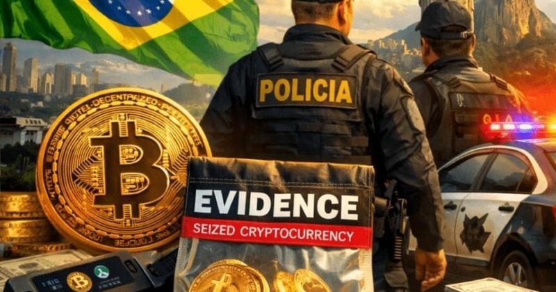 Brazilian Federal Police seizes over $14M in crypto assets linked to crime in 2025
