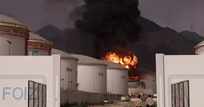 Abu Dhabi reports drone strike causes fire at Barakah Nuclear Power Plant, no injuries reported