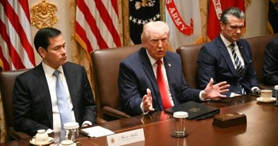 Trump meets with national security officials to discuss Iran war strategy as Strait of Hormuz crisis deepens