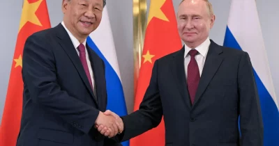 Russian drone strikes Chinese ship near Odessa days before Putin meets Xi Jinping