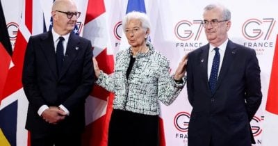 G-7 finance chiefs meet in Paris as debt-market selloff intensifies