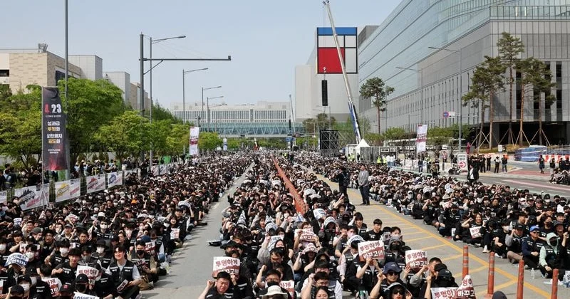 Samsung Electronics averts 18-day strike with tentative wage deal