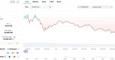 Crypto whale bets $224,000 on XRP price stability through June