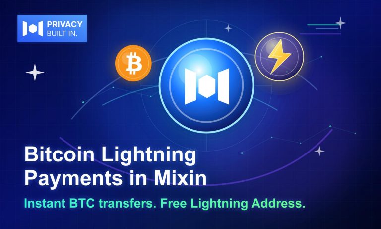 Mixin launches Bitcoin Lightning Network support, bringing instant BTC payments into its wallet