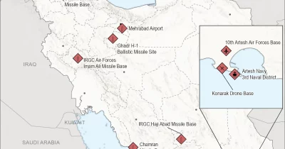 US military strikes Iranian missile sites in southern Iran, rattling crypto markets