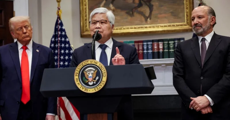 Taiwan president gifts Trump TSMC founder autobiography to foster semiconductor cooperation