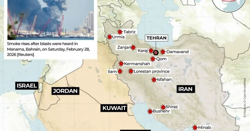 US strikes Iranian targets as peace deal remains elusive, crypto markets reel