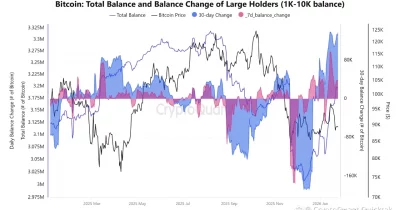 Bitcoin whale and dolphin accumulation stalls, raising red flags for price outlook