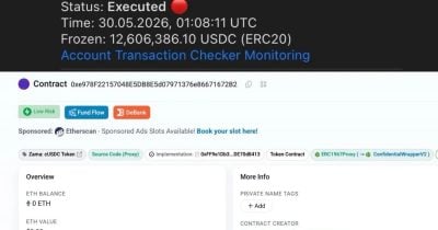 Circle freezes Zama’s USDC contract, locking $12.6M amid rug pull allegations