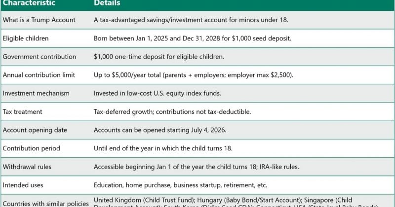 Trump accounts reach nearly 6 million openings, 1 million eligible for seed contribution