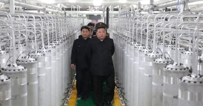 North Korea unveils new nuclear materials production facility as Kim Jong Un pledges ‘exponential’ arsenal growth