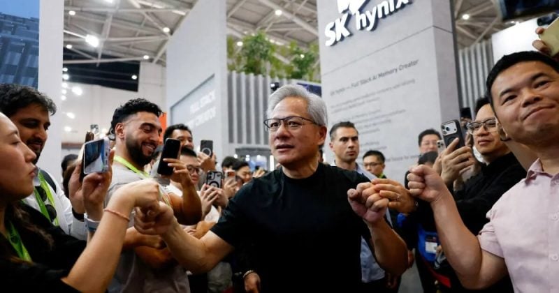 Nvidia CEO Jensen Huang promotes AI ties in South Korea with TV and baseball appearances