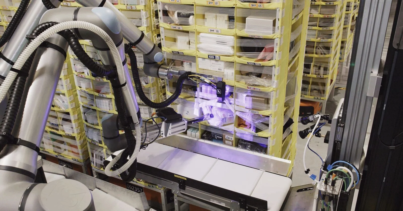 Amazon unveils Vulcan, its first robot with tactile sensing for warehouses