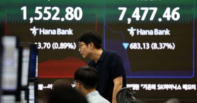 KOSPI stock market halts after 8% crash triggers circuit breaker