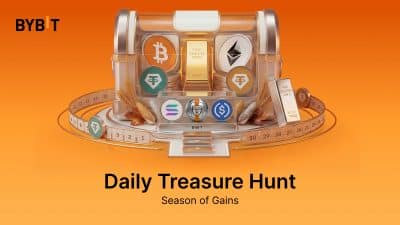 Bybit launches new daily treasure hunt season featuring football match tickets and XAUT rewards