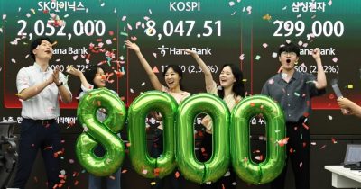 KOSPI rallies 8.2% as Korean retail investors buy the dip while foreigners dump $3.7 billion