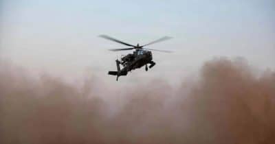 US launches strikes on Iran after Apache helicopter downed near Strait of Hormuz