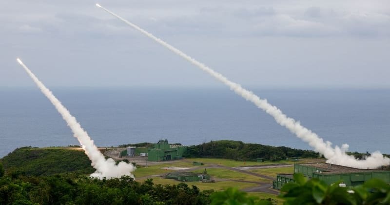 Taiwan test-fires US-supplied HIMARS missile launchers into waters facing China