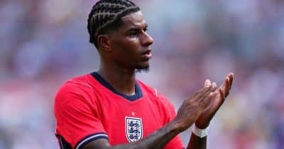 Marcus Rashford contributes 25 goals as Barcelona wins two trophies, but club passes on $35M buy clause