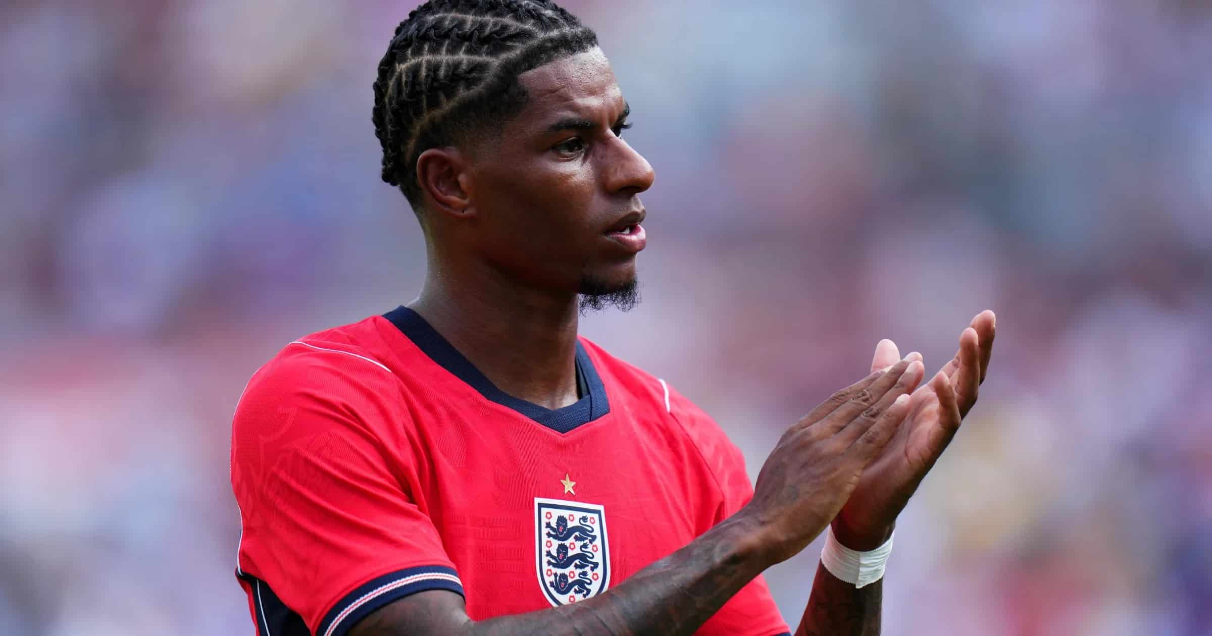 Marcus Rashford contributes 25 goals as Barcelona wins two trophies, but club passes on $35M buy clause