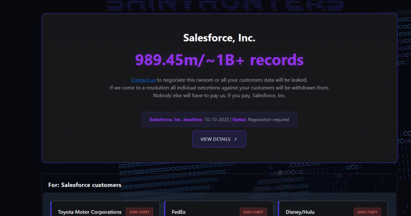 Oracle PeopleSoft servers targeted in data theft attacks linked to ShinyHunters
