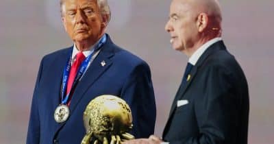 FIFA president Gianni Infantino faces criticism over ties with Trump as World Cup begins