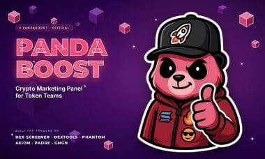 PandaBoost unveils marketing panel for DEX screener, DEXTools, and trading terminal trending services