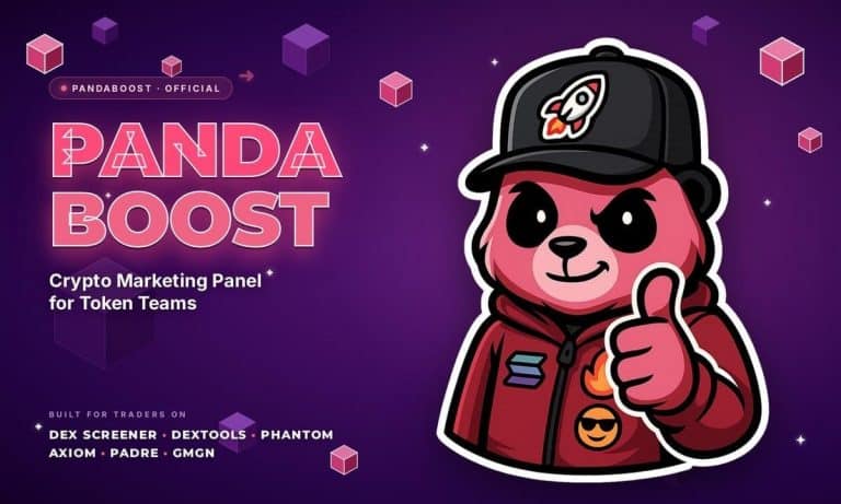 PandaBoost unveils marketing panel for DEX screener, DEXTools, and trading terminal trending services
