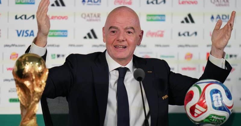 FIFA president Gianni Infantino faces backlash over ties to Trump as World Cup kicks off