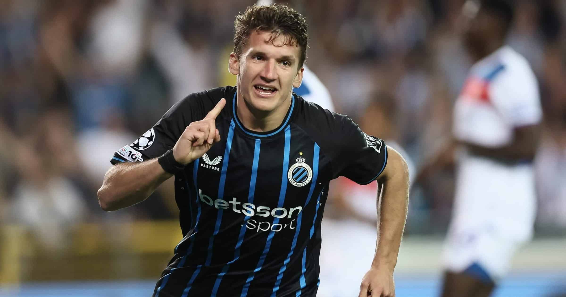 Arsenal explores €40M deal for Christos Tzolis from Club Brugge