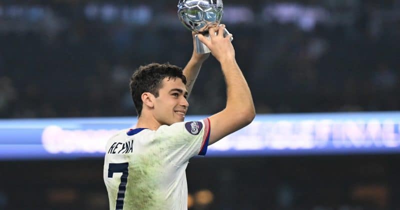 Gio Reyna scores best goal of World Cup with trivela golazo