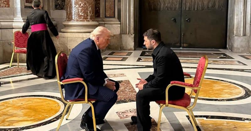 Polymarket indicates 44% chance Trump meets Zelensky this month