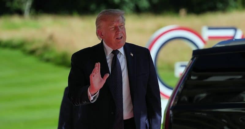 Trump arrives in Evian for G7 summit as global tensions dominate agenda