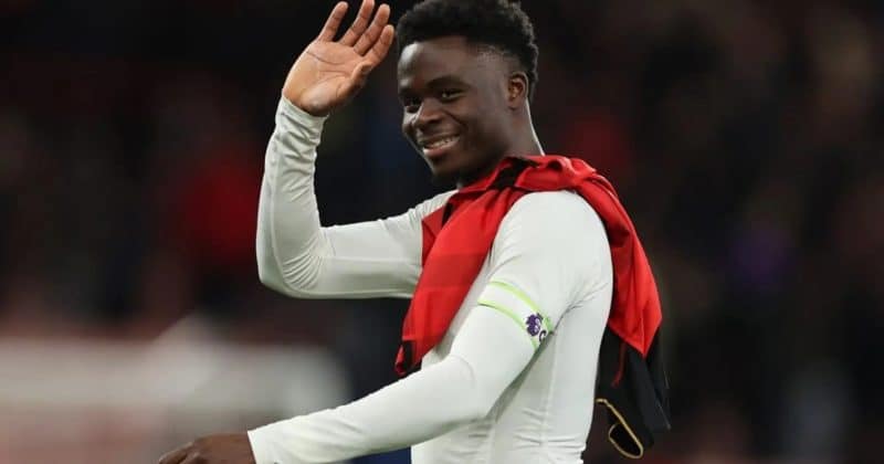 Bukayo Saka aims to help England win World Cup and earn a second star