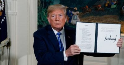 Trump claims Iran deal ensures it will ‘never’ acquire nuclear weapon