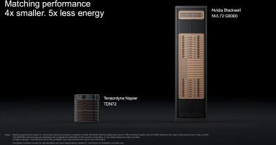 Tensordyne claims 13x throughput improvement over Nvidia’s NVL72 GB300 with new TDN AI Processor