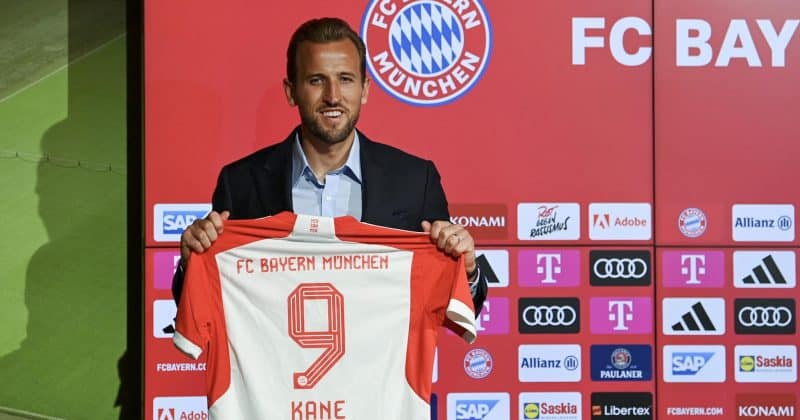 Manchester United signs Harry Kane, aims for Premier League title