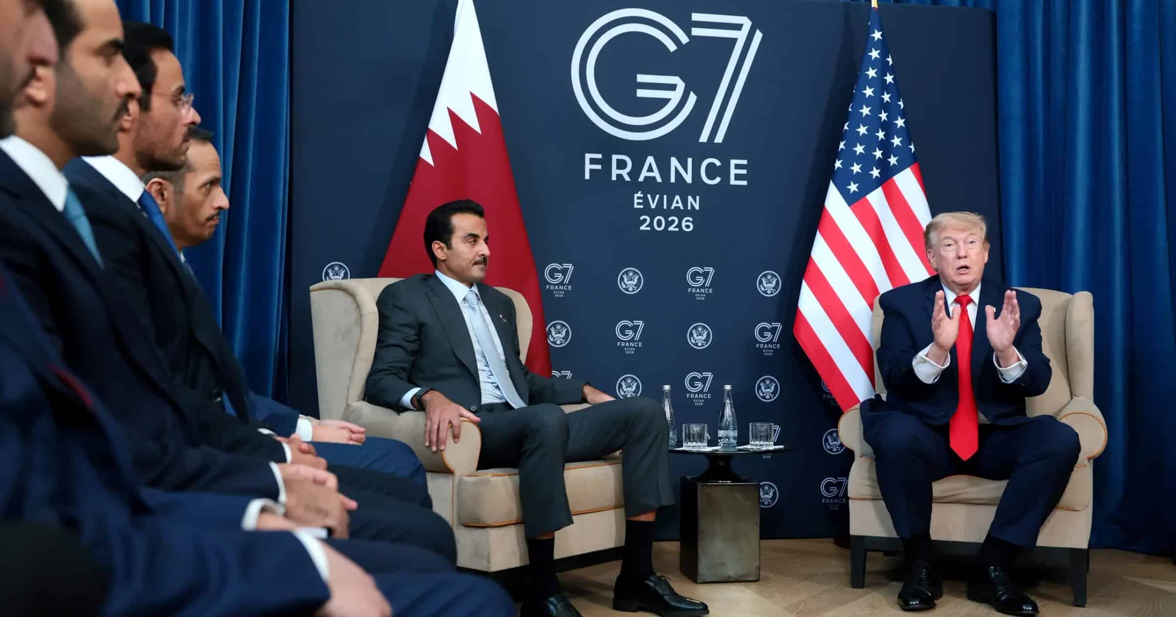 US and Iran sign peace deal at G7, ending naval blockade and reopening Strait of Hormuz