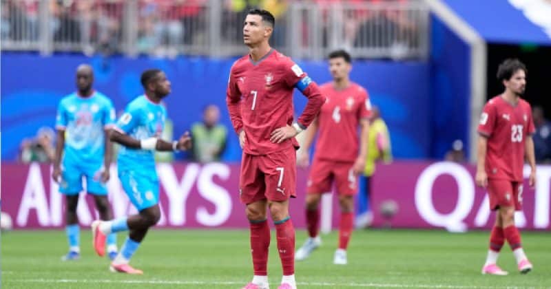 Cristiano Ronaldo defends Portugal after World Cup draw with DR Congo