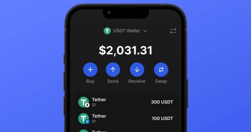 Tether Wallet 1.4 introduces Lightning Network support with BOLT11 invoices and LNURL