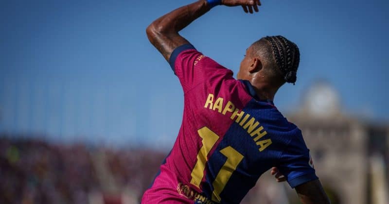 Raphinha optimistic about minor injury ahead of medical tests