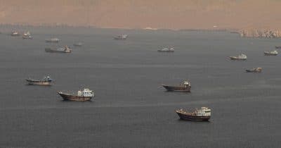 US disputes Iranian claims of closing Strait of Hormuz as talks begin in Switzerland