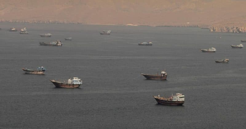 US disputes Iranian claims of closing Strait of Hormuz as talks begin in Switzerland