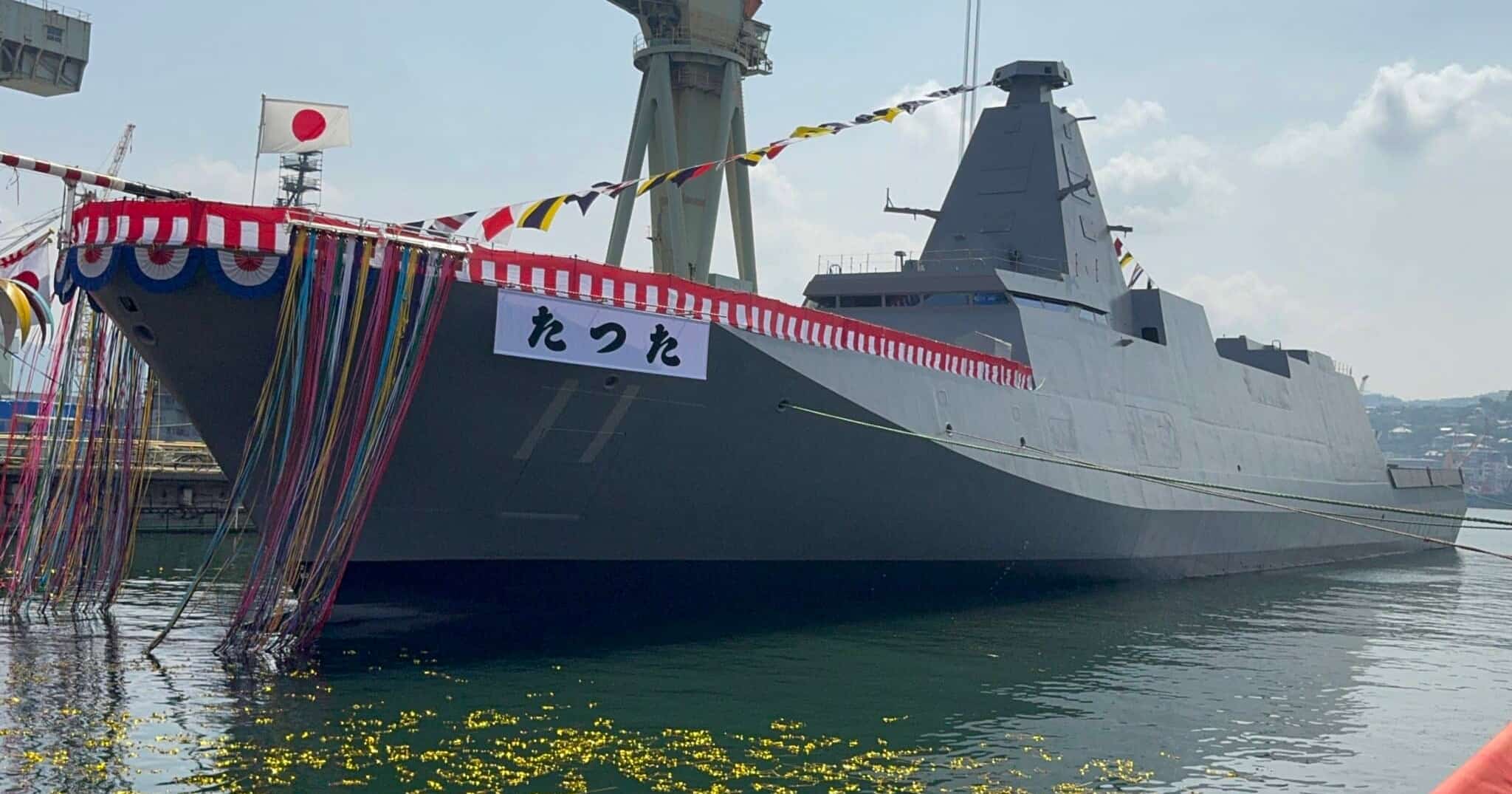 Japan markets Mogami-class frigate with advanced weaponry overseas, signaling historic defense export shift