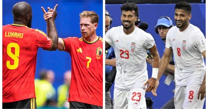 Iran’s World Cup team leaves handwritten message after draw with Belgium