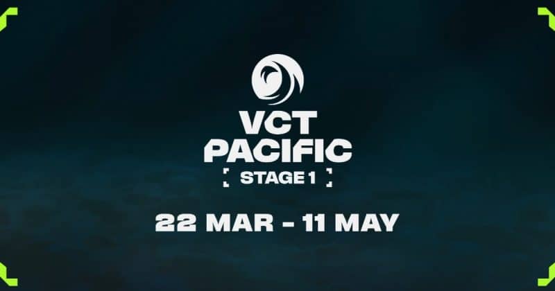 VCT Pacific Stage 2 match schedule revealed for July and August 2025