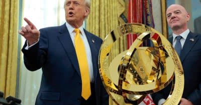 Donald Trump to present World Cup trophy as FIFA deepens crypto partnerships for 2026 tournament